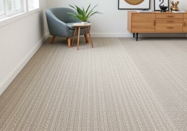 Ковровая плитка: удобный способ сделать пол красивым, тёплым и практичным