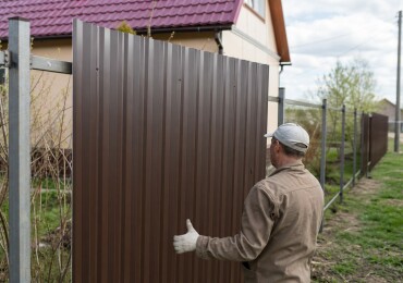 Забор из профлиста: как выбрать материал и не ошибиться с монтажом
