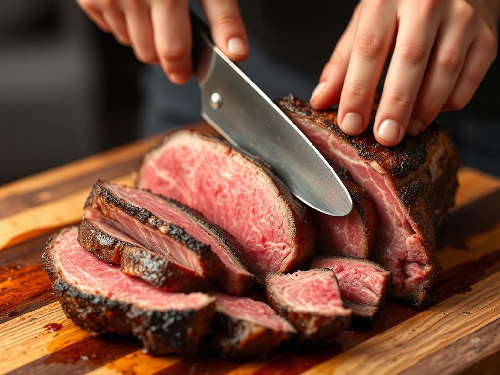     Maîtriser les cuissons de la viande : saignant, à point, bien cuit.. Style et présentation : découpe et service pour sublimer la cuisson