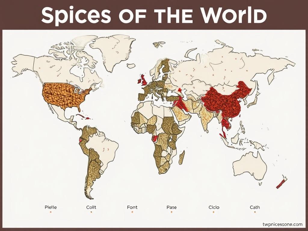     Les épices du monde et comment les utiliser en cuisine.. Tableau — Mélanges et usages rapides